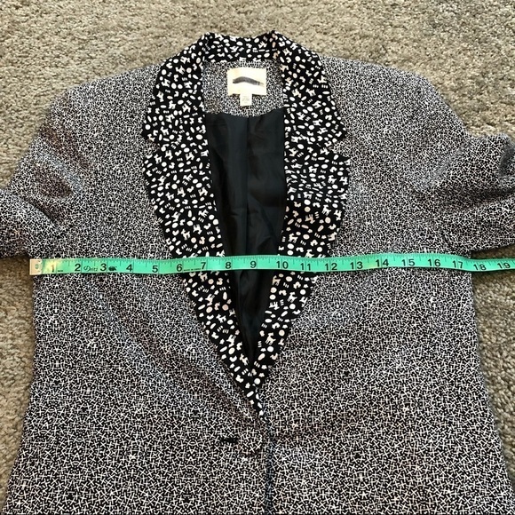 Silence + noise mixed pattern blazer black/white M - Picture 7 of 8